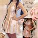 Free People Dresses | Free People Romper | Color: Cream/Pink | Size: 8