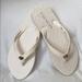 Coach Shoes | Coach Flip Flops | Color: White | Size: 5/6