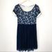 Anthropologie Dresses | Anthropologie Dress Blue Everleigh Veris Tulle | Color: Blue/White | Size: M