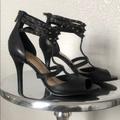 Jessica Simpson Shoes | Jessica Simpson Maniah Black Studded Heel | Color: Black | Size: 9