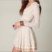 Free People Dresses | Free People Victorian Loves Lace Dress | Color: Cream | Size: Xs