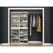 ClosetMaid Modular Storage 68.76" W - 78" W Closet System Manufactured Wood in White | 80.58 H x 15.91 D in | Wayfair