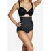 Plus Size Women's Adele Medium Control High-Waist Shaper Brief by Dominique in Black (Size 6X)