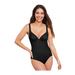 Plus Size Women's Wear Your Own Bra Torsette Body Briefer by Maidenform in Black (Size L)