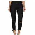 Free People Jeans | Free People Womens Sz 28 Black Carbon Skinny Jeans | Color: Black | Size: 28
