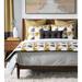 Eastern Accents Felix Nolan Single Reversible Duvet Cover Cotton in Black/Gray/White | Super Queen Duvet Cover | Wayfair 75P-DV1-446