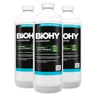 BiOHY Rohrreiniger (3x1l Flasche) | EXTRA STARK | Flüssiger, hochkonzentrierter Abflussreiniger | Geruchsneutral | Für alle Verstopfungen
