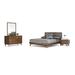 AllModern Glow Upholstered Platform 5 Piece Bedroom Set Upholstered in Brown/Gray | California King | Wayfair 5FAEA02C2B7243E4881D3E3560254A1A
