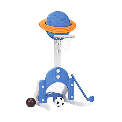 Costway 3 in 1 Kids Basketball Hoop Set with Balls...