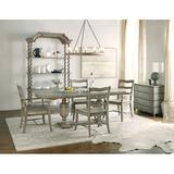 Hooker Furniture Alfresco Ladder Back Side Chair in Gray Wood in Brown | 38.5 H x 23.25 W x 25 D in | Wayfair 6025-75310-90