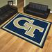 Blue 96 x 1.5 in Area Rug - FANMATS NCAA Synthetic Black/Area Rug Nylon | 96 W x 1.5 D in | Wayfair 17406