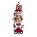 Kurt Adler Hollywood Gingerbread King Nutcracker Wood in Brown | 16.5 H x 6 W x 5.5 D in | Wayfair HA0526