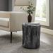 Union Rustic Cédric Resin Accent Stool in Gray | 15.75 H x 15 W x 13 D in | Wayfair 04A7C89B5A8B4283BD767B82AC4B5935