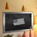 Rayne Mirrors Silver Wide Chalkboard Manufactured Wood in Black/Brown | 48 H x 102 W x 0.75 D in | Wayfair B03/42.5-96.5