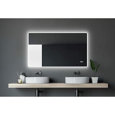 Sun Badspiegel mit Beleuchtung  led Badezimmerspiegel 120x70 cm  Wandspiegel mit led