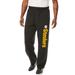 Men's Big & Tall NFL® Critical Victory Fleece Pants by NFL in Pittsburgh Steelers (Size 3XL)