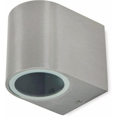 Wandleuchte CTW-1, IP44, GU10, Edelstahl - Chilitec Image