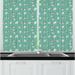 East Urban Home Pine Cone Kitchen Curtain Polyester | 39 H x 55 W x 2.5 D in | Wayfair 3B198ABEB95349FC950B14D665A984BB