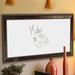 Rayne Mirrors Roman Copper Wall Mounted Dry Erase Board Wood in Brown/White | 18 H x 102 W x 0.5 D in | Wayfair W41/12.5-96.5