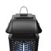 LINKPAL 11.4" Plug-In Bug Zapper Mosquito Killer Insect Trap Pest Repeller For Home, Indoor & outdoor in Black | 11.4 H x 4.7 W x 4.7 D in | Wayfair