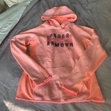 Under Armour Tops | Coral Size Small Under Armour Hoodie | Color: Orange/Pink | Size: S