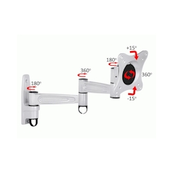 Hagor Multibrackets M VESA Flexarm neigbare und schwenkbare Wandhalterung 360 III 200 x mm Image