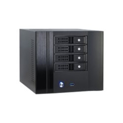 Inter-Tech IPC SC-4004 Ultra Small Form Factor Mini-ITX ohne Netzteil FlexATX USB Image