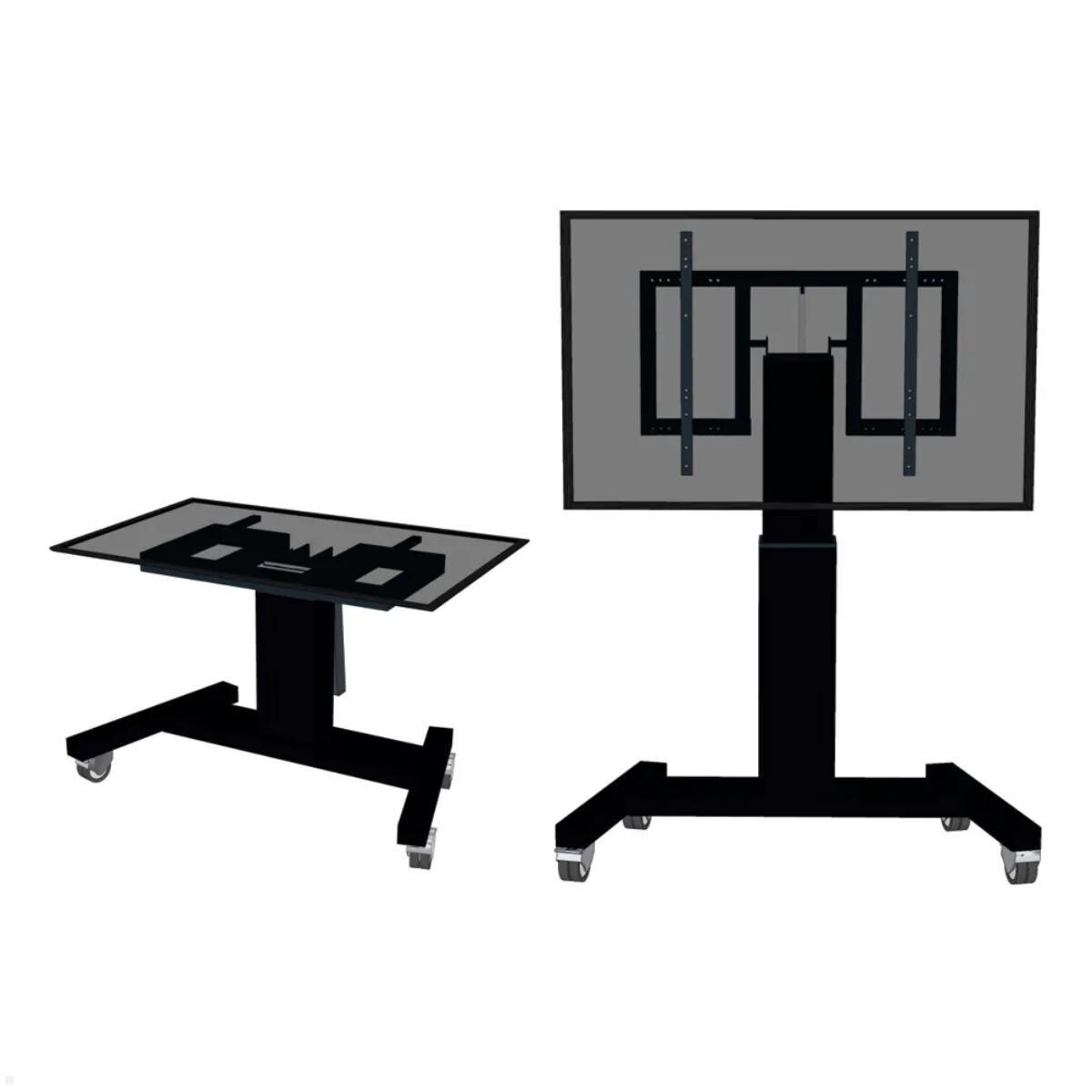 Neomounts PLASMA-M2500TBLACK Touch-Tisch/Ständer bis 100 Zoll, elektrisch Image