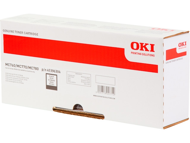 Laser/Kopierer OKI 45396304 OKI MC760 TONER BLACK Image