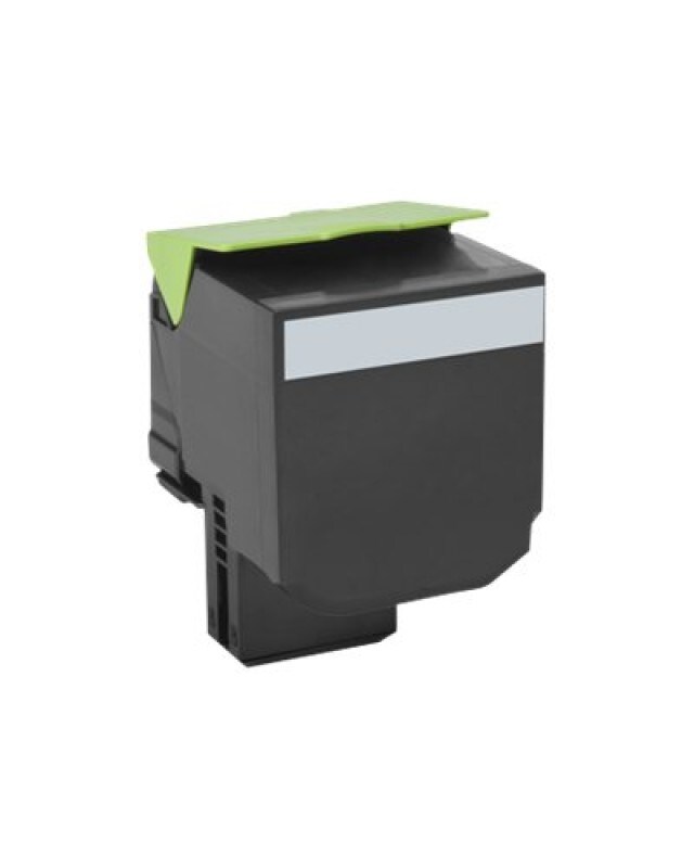 Lexmark Tonerpatrone 800X1 Besonders hohe Ergiebigkeit 8.000 Seiten Schwarz Image