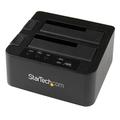 StarTech.com USB 3.0 / eSATA auf 2,5 / 3,5" Festplatten Dupliziere / Kopierstation Speicher-Controller mit Netzanzeige 2.5" 3.5"