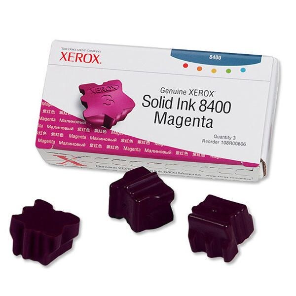 Xerox Feste Tinten Magenta bis zu 3400 Seiten 3er Pack Image