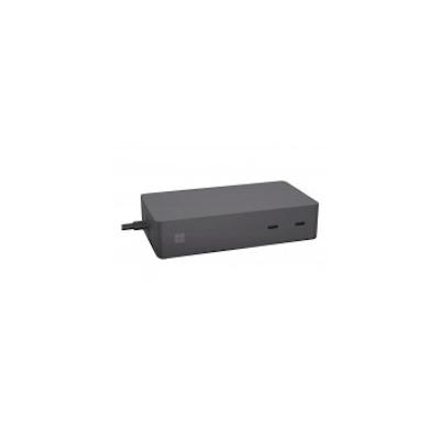 Microsoft Surface Dock 2 Docking Station USB-C Gigabit-Ethernet Schwarz