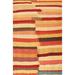 Orange/Red 0.35 in Indoor Area Rug - World Menagerie Auromita Contemporary Yellow/Red/Orange Area Rug Polyester/Wool | 0.35 D in | Wayfair