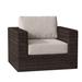 Woodard Montecito Swivel Patio Chair w/ Cushions Wicker/Rattan | 26 H x 41 W x 38 D in | Wayfair S511015-14Y