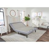 Alwyn Home Mosley 15" Massaging Zero Gravity Adjustable Bed w/ Wireless Remote, Metal | 15 H x 76 W x 79 D in | Wayfair