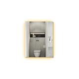 Ivy Bronx Nostrand Frameless Lighted Bathroom/Vanity Mirror in White | 36 H x 28 W x 1.1 D in | Wayfair D3607DDC295B4F2496BF92DD22D2A5F6