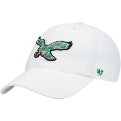Men's '47 White Philadelphia Eagles Clean Up Legacy Adjustable Hat
