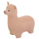 GERARDO'S Toys Animal Space Hopper for Toddlers and Kids - Bouncy Ride-on Alpaca Hopping Toy - for Ages 1-5 Year Old - Includes Pump - Inflatable Bouncer for Indoor and Outdoor Fun - Beige Alpaca