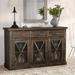 Birch Lane™ Bianca Sideboard Wood in Black/Brown | 36 H x 58 W x 18 D in | Wayfair F06DE8E35344428EAD28FEFF5CE75E63