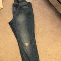 Madewell Jeans | Distressed Boyfriend Jean | Color: Blue | Size: 27