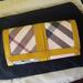 Burberry Bags | Burberry Nova Check Yellow Leather Wallet | Color: Brown/Yellow | Size: Os