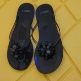 J. Crew Shoes | J.Crew Flip Fops | Color: Black | Size: 8