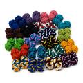 20 Pairs Silk Knot / Fabric Knot / Cufflinks / Stretch / Gentleman London Style