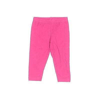 Carter's Casual Pants - Elastic: Pink Bottoms - Size 6 Month