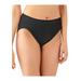 Plus Size Women's Comfort Revolution Hi Cut Panty by Bali in Black (Size 11)