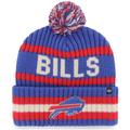 Men's '47 Royal Buffalo Bills Bering Cuffed Knit Hat with Pom