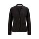 TOM TAILOR Damen Strukturierter Ottoman Blazer, schwarz, Gr. L