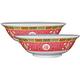 Happy Sales Longevity Design Oriental Pho Melamine Soup Bowl, Set of 2, 100 ml, Multi-Colour