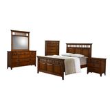 Sunset Trading Tremont 5 Piece Queen Bedroom Set In Distressed Brown - Sunset Trading SS-TR900-Q-BED-SET